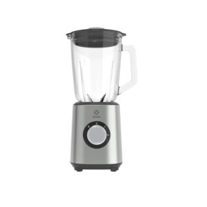 MX0198 1000W Electric Blender - 1500ml Glass Jar, 2 Speeds & Pulse, Silver, for Smoothies, Sauces & Ice Crushing