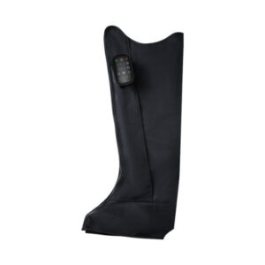 MX0189 Rechargeable Leg Massager with Air Compression - 3 Modes & 3 Intensities, 2000mAh Battery, Adjustable for Calves & Feet, Black