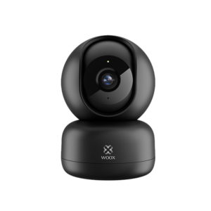 WOOX R4040 Smart PTZ Security Camera - 360° Pan & 104° Tilt, 1080P Full HD, Human Motion Tracking, 2-Way Audio, Night Vision, Works with Alexa